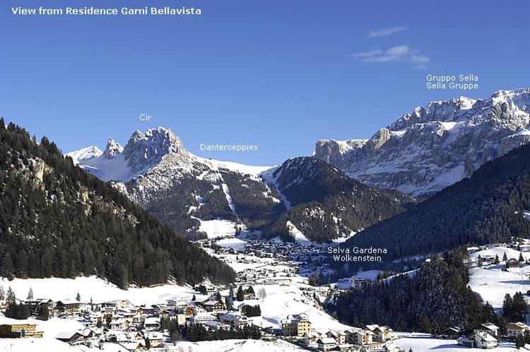 Residence Bellavista Santa Cristina Val Gardena Екстериор снимка